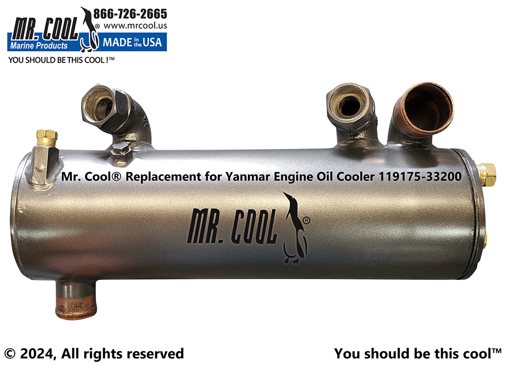 119175-33200 Yanmar Engine Oil Cooler Questions & Answers