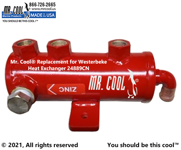 24889CN Westerbeke Heat Exchanger Questions & Answers